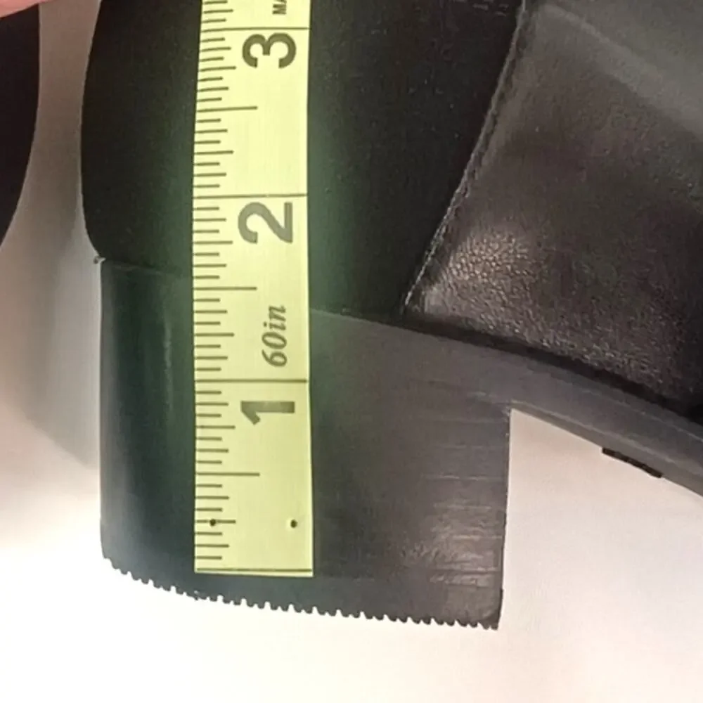 Stuart Weitzman 5050 Over The Knee Black Leather Boots Size 7B